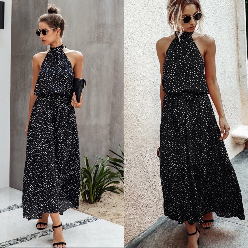 Halter Maxi Dress - Picture 4 of 4